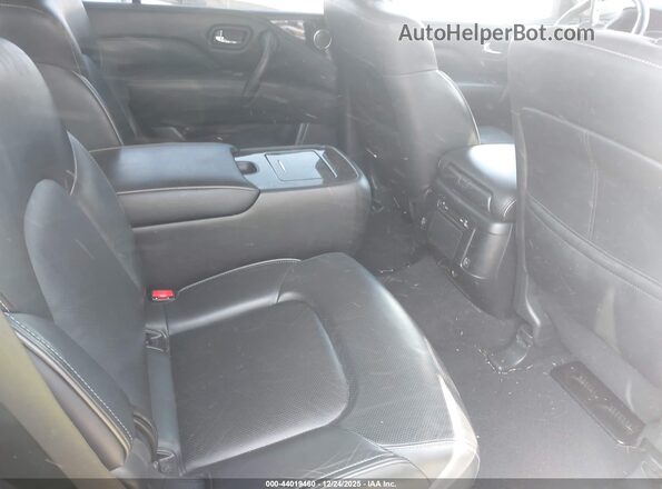 JN8AZ2AF0M9719070 2021 INFINITI QX80 Black VIN კოდის სტიკერის ხედი