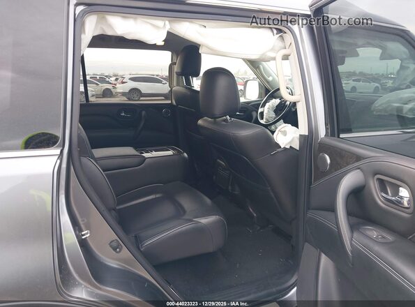 JN8AZ2AF1M9719451 2021 INFINITI QX80 Серый Вид наклейки с VIN-кодом