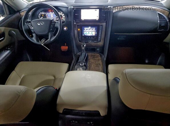 JN8AZ2AF2M9715442 2021 INFINITI QX80 Белый Вид панели приборов