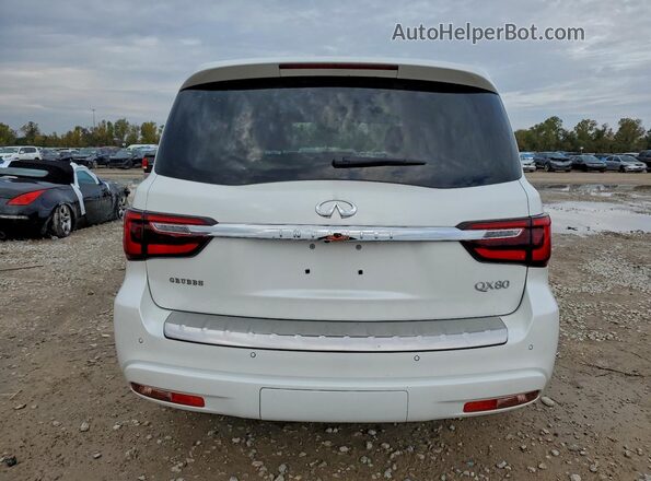 JN8AZ2AF3P9755257 2023 INFINITI QX80 White Вид ззаду