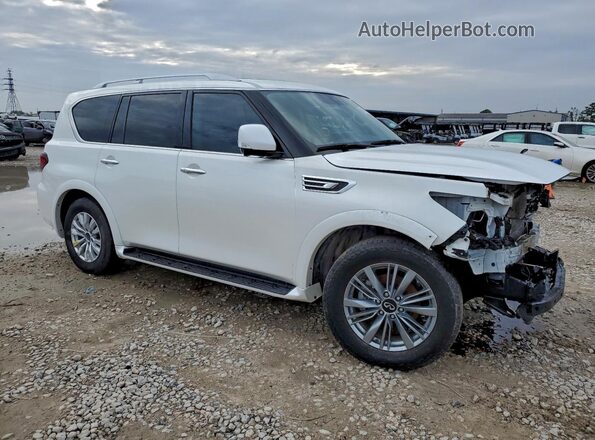 JN8AZ2AF3P9755257 2023 INFINITI QX80 White Передня права чверть