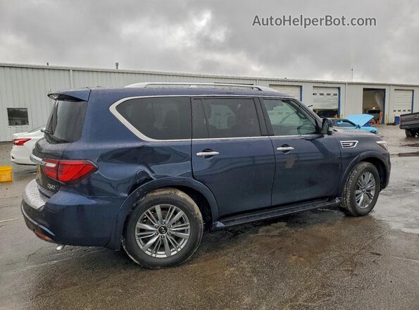 JN8AZ2AF9M9720136 2021 INFINITI QX80 Blue Rear right