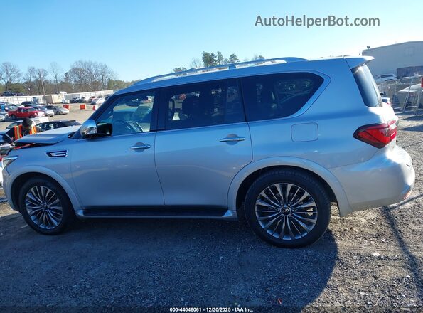 JN8AZ2BFXM9716448 2021 INFINITI QX80 Silver Widok wnętrza 360 stopni