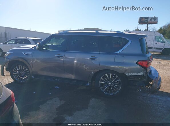 JN8AZ2NF3J9664281 2018 INFINITI QX80 Серый Панорамный вид салона 360°
