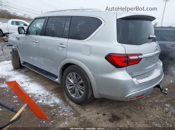 JN8AZ2NF5L9703178 2020 INFINITI QX80 Серебряный Задняя левая четверть