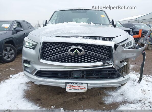 JN8AZ2NF5L9703178 2020 INFINITI QX80 Серебряный Вид спереди