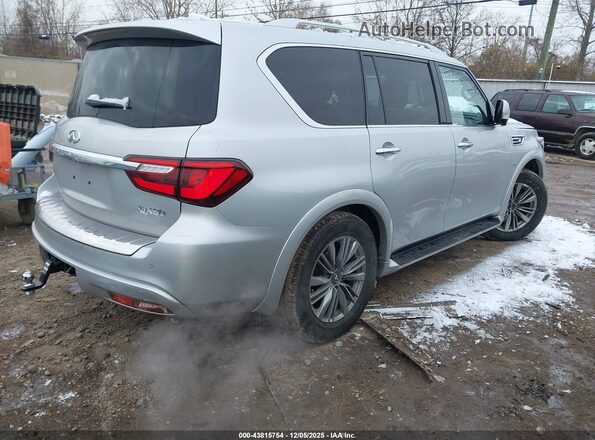 JN8AZ2NF5L9703178 2020 INFINITI QX80 Серебряный Задняя правая четверть