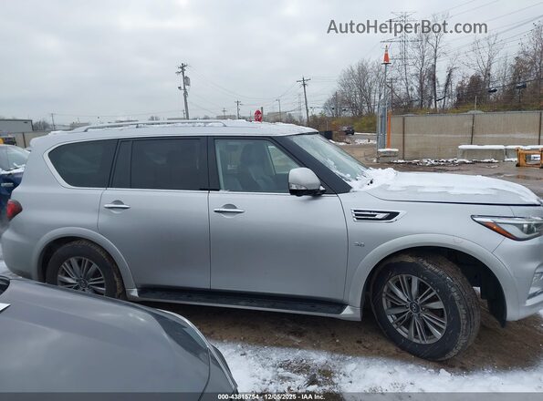 JN8AZ2NF5L9703178 2020 INFINITI QX80 Серебряный Вид задней части салона