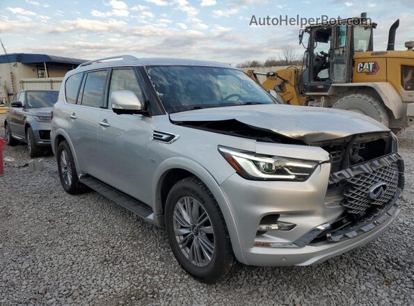JN8AZ2NF7L9702646 2020 INFINITI QX80 Silver Delantero derecho