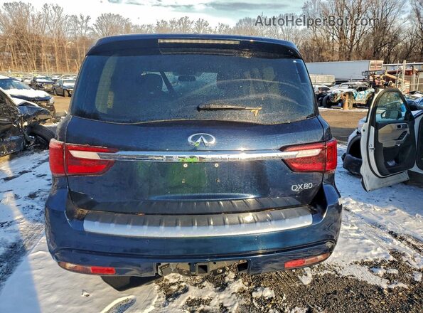 JN8AZ2NF8K9687184 2019 INFINITI QX80 Blue Vista trasera