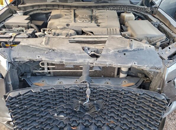 JN8AZ2NFXL9704794 2020 INFINITI QX80 Gray Vista del compartimento del motor