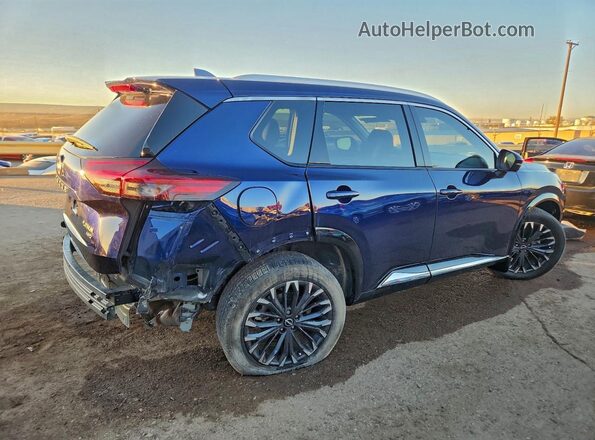 JN8BT3DD2RW451492 2024 NISSAN ROGUE Blue უკანა მარჯვენა