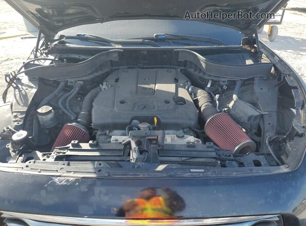 JN8CS1MU8GM670378 2016 INFINITI QX70 Black Вид підкапотного простору