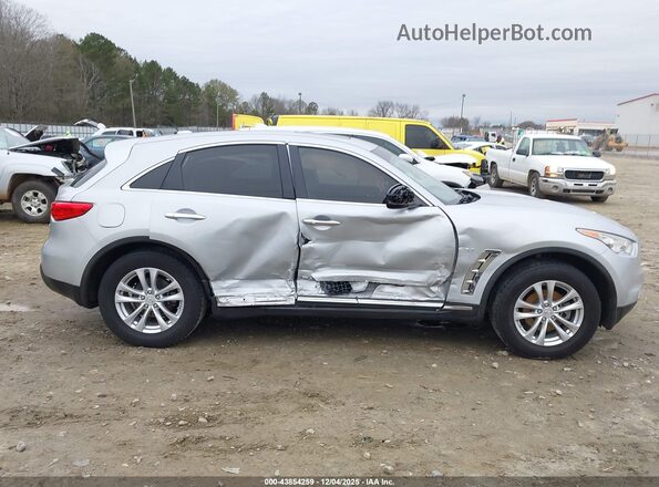 JN8CS1MU8HM142132 2017 INFINITI QX70 Silver Vista frontal
