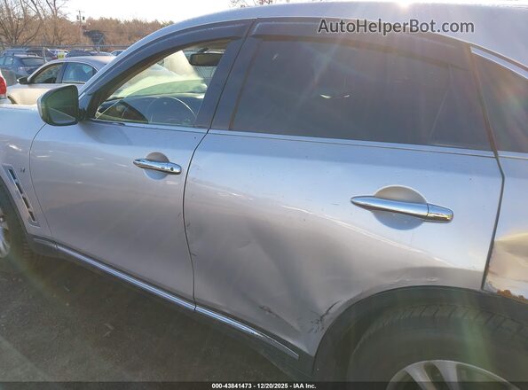 JN8CS1MW1HM414943 2017 INFINITI QX70 Silver 