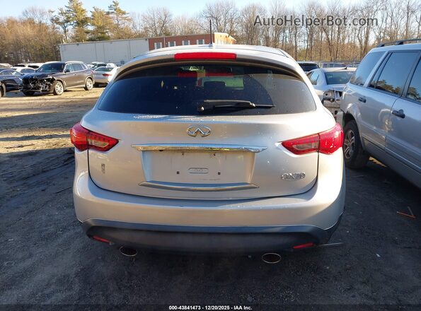 JN8CS1MW1HM414943 2017 INFINITI QX70 Silver 