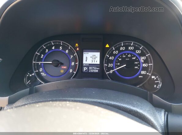 JN8CS1MW1HM414943 2017 INFINITI QX70 Silver Հետևի նստատեղերի տեսք