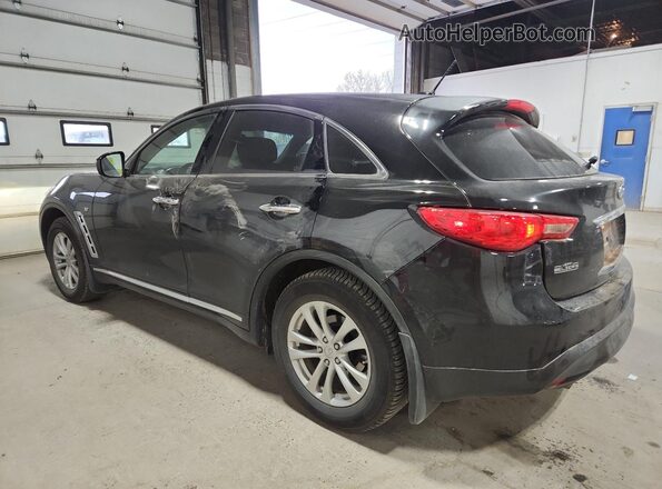 JN8CS1MW5HM414542 2017 INFINITI QX70 Black უკანა მარცხენა