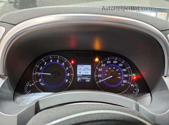 JN8CS1MW5HM414542 2017 INFINITI QX70 Black ხელსაწყოთა პანელის ხედი