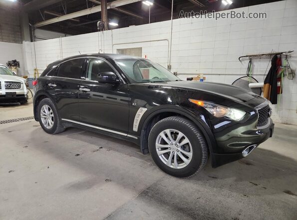 JN8CS1MW5HM414542 2017 INFINITI QX70 Black წინა მარჯვენა
