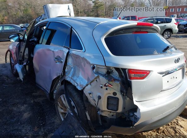 JN8CS1MW9HM414754 2017 INFINITI QX70 Серебряный Задняя левая четверть