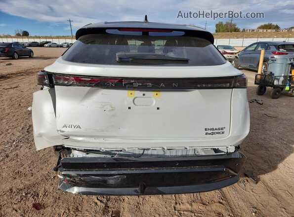 JN8DF0BF5SM768283 2025 NISSAN ARIYA Белый Вид сзади