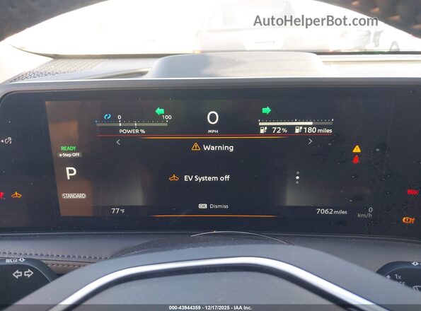 JN8DF0BF9SM761336 2025 NISSAN ARIYA Gray Հետևի նստատեղերի տեսք