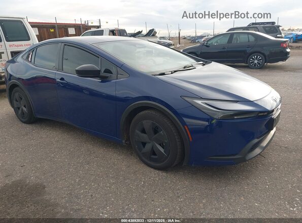 JTDACAAU2P3012825 2023 TOYOTA LE Blue Widok wnętrza z tyłu