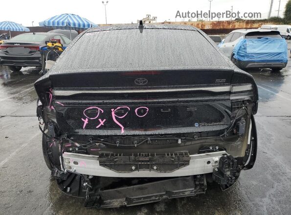 JTDACACU0R3022740 2024 TOYOTA PRIUS Black Rear view