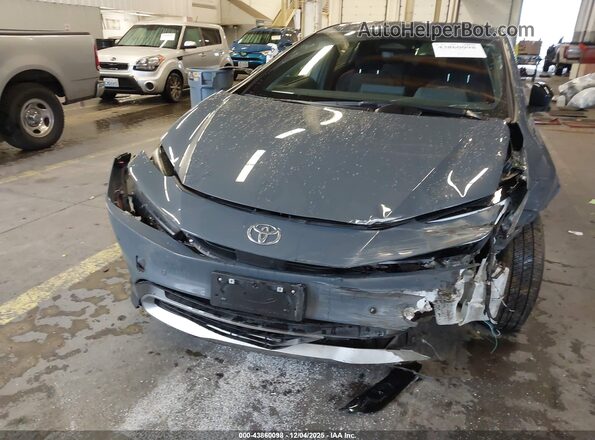 JTDACACU0S3050902 2025 TOYOTA PRIUS PLUG-IN HYBRID Gray Front view