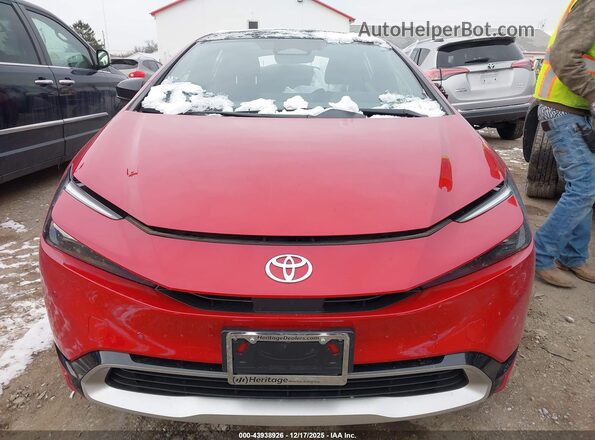 JTDACACU2R3021492 2024 TOYOTA PRIUS PRIME Red 
