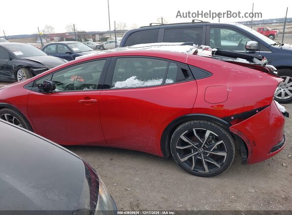 JTDACACU2R3021492 2024 TOYOTA PRIUS PRIME Red 