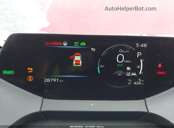 JTDACACU2R3021492 2024 TOYOTA PRIUS PRIME Red 