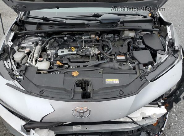 JTDACACU3P3003581 2023 TOYOTA PRIUS Silver ძრავის განყოფილების ხედი