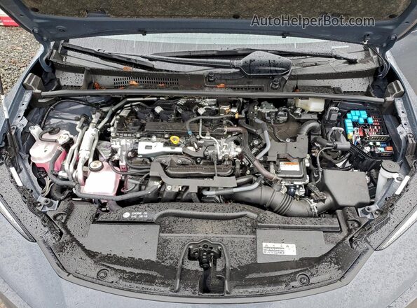 JTDACACU3R3038348 2024 TOYOTA PRIUS Gray ძრავის განყოფილების ხედი