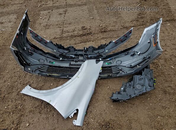 JTDACACU4P3002486 2023 TOYOTA PRIUS Silver Вид підкапотного простору
