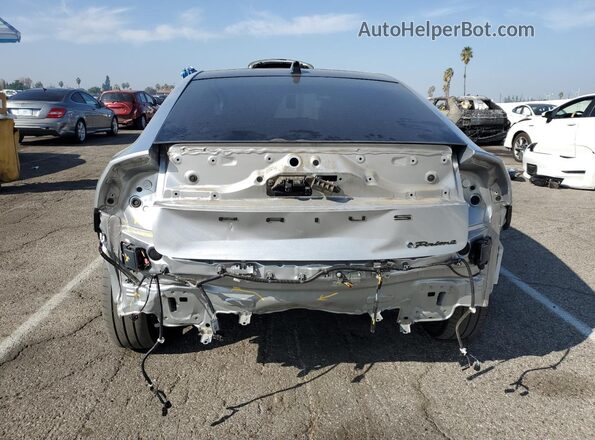 JTDACACU4R3034230 2024 TOYOTA PRIUS Silver Вид ззаду