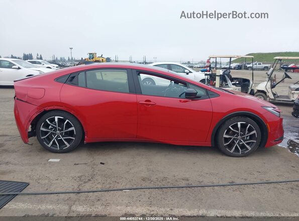 JTDACACU7R3033802 2024 TOYOTA PRIUS PRIME Red Widok wnętrza 360 stopni