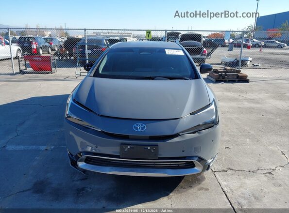 JTDACACUXR3012801 2024 TOYOTA PRIUS PRIME Gray ხელსაწყოთა პანელის ხედი