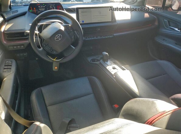 JTDACACUXR3018677 2024 TOYOTA PRIUS White წინა პანელის ხედი