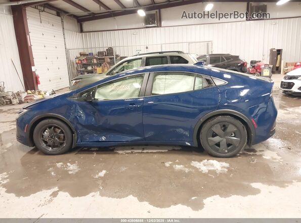 JTDACACUXR3031252 2024 TOYOTA PRIUS PRIME Blue Панорамний вид салону 360°