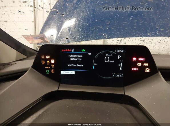 JTDACACUXR3031252 2024 TOYOTA PRIUS PRIME Blue Вид задніх сидінь