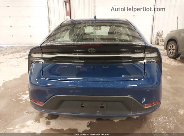 JTDACACUXR3031252 2024 TOYOTA PRIUS PRIME Blue 
