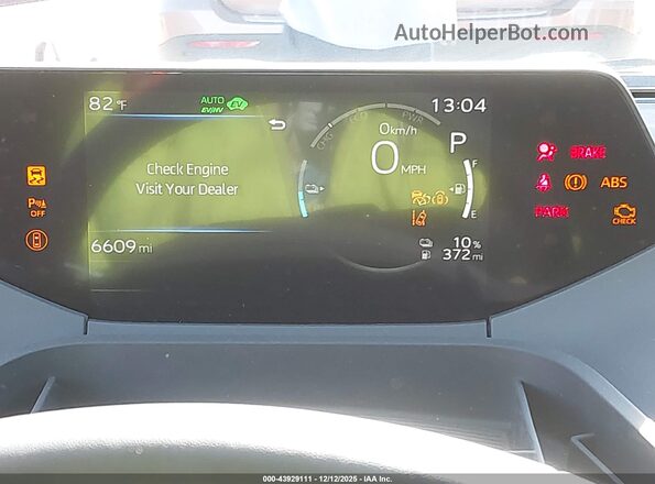 JTDACACUXT3059088 2026 TOYOTA PRIUS PLUG-IN HYBRID Красный Вид задних сидений