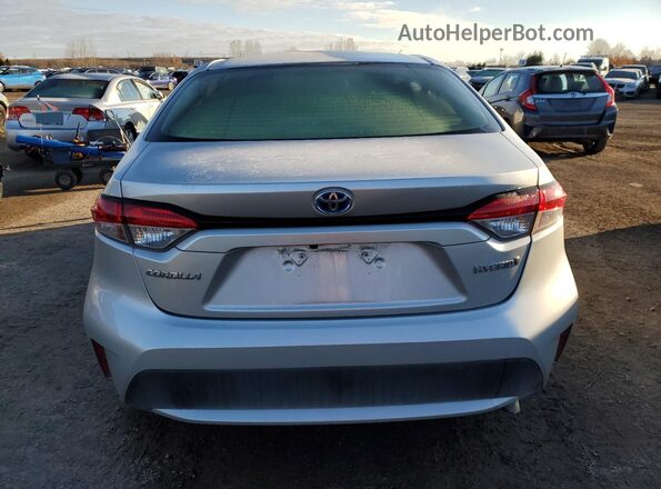 JTDBAMDE6MJ005433 2021 TOYOTA LL Серебряный Вид сзади