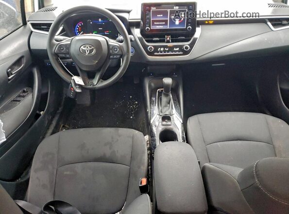 JTDBAMDE9N3001043 2022 TOYOTA LL White Widok deski rozdzielczej