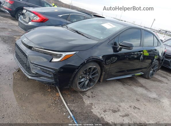 JTDBCMFE4S3092886 2025 TOYOTA LL Черный Передняя левая четверть