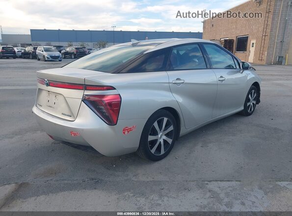 JTDBVRBD0HA003064 2017 TOYOTA MIRAI Silver Trasero derecho