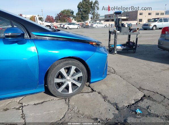 JTDBVRBD0JA004379 2018 TOYOTA MIRAI Blue Вид спереду