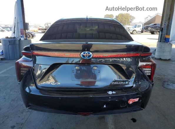 JTDBVRBD1HA001503 2017 TOYOTA MIRAI Black Rear view